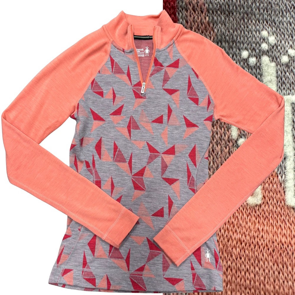 Smartwool Classic Thermal Base Layer Quarter Zip … - image 1